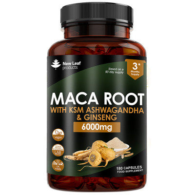 New Leaf Maca Root Tablets With Ashwagandha