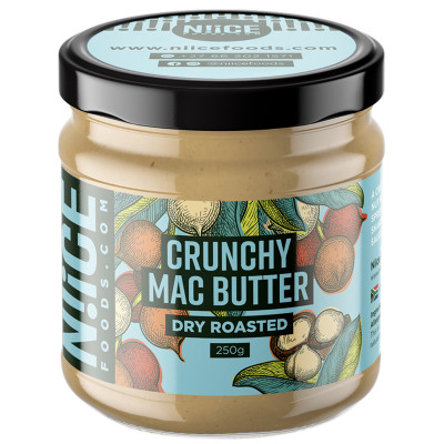 Niice Foods Crunchy Macadamia Nut Butter