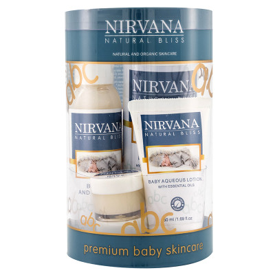 Nirvana Natural Bliss  Premium Baby Essential Skincare Set