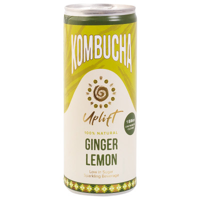 Uplift Ginger & Lemon Kombucha