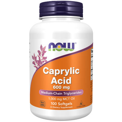 Now Foods Caprylic Acid Softgels