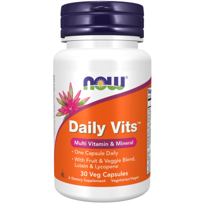 Now Foods Daily Vits - 120 Capsules