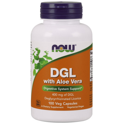 Now Foods DGL W/Aloe Vera