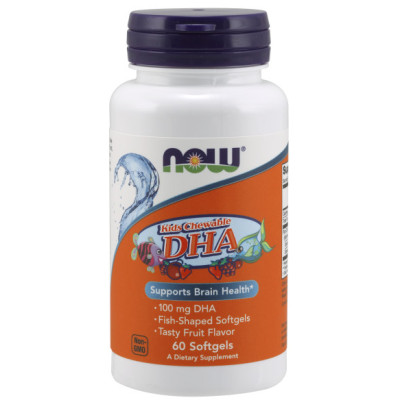 Now Foods Kids DHA Chewables