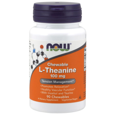 Now Foods L-Theanine Chewables