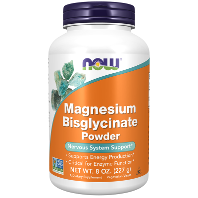 Now Foods Magnesium Bisglycinate Powder