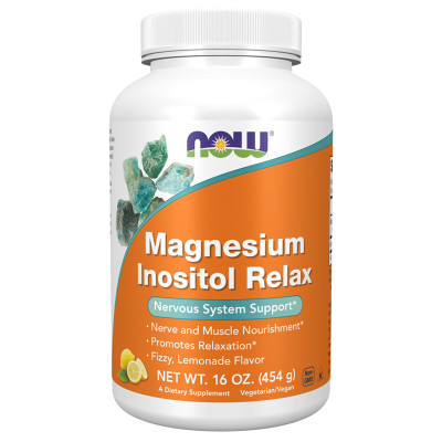 Now Foods Magnesium Inositol Relax Powder