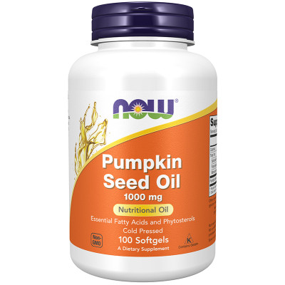  Now Foods Pumpkin Seed Oil Softgels