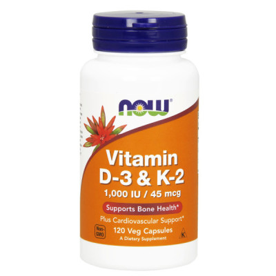 Now Foods Vitamin D3/K2