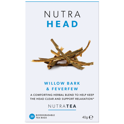 NutraHead Migraine Tea - Willow Bark &Feverfew