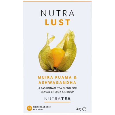 NutraLust Libido & Stamina Tea - Ashwagandha & Muira Puama