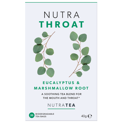 NutraThroat Throat & Coughs Tea - Eucalyptus & Marshmallow Root