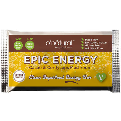 O'Natural Raw Chocolate Superfood Bar - Epic Energy