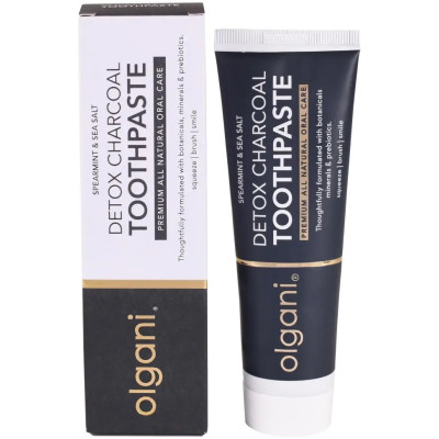 Olgani Detox Charcoal Toothpaste