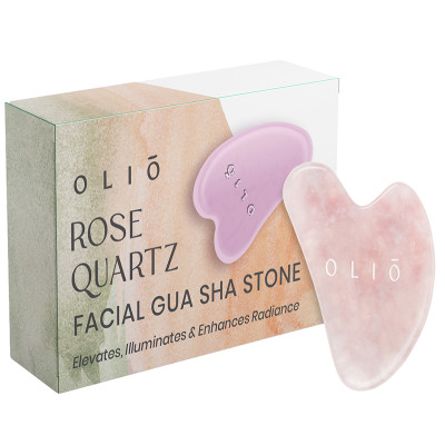 Olio Gua Sha Stone - Rose Quartz