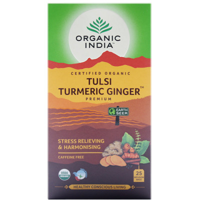 Organic India Tulsi Turmeric Ginger Tea