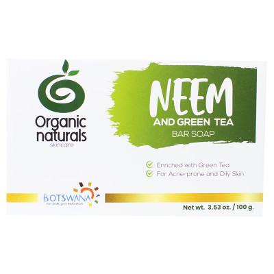 Organic Naturals Neem and Green Tea Bar Soap