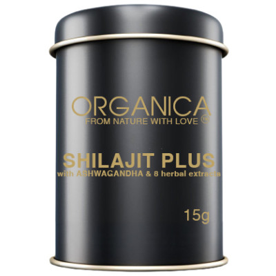 Organica Shilajit Plus with Ashwaghanda