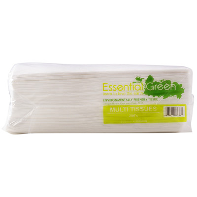 Essential Green 2 Ply Multi Tissues