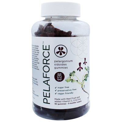 Pelaforce Pelargonium Sidoides Fruit Gummies