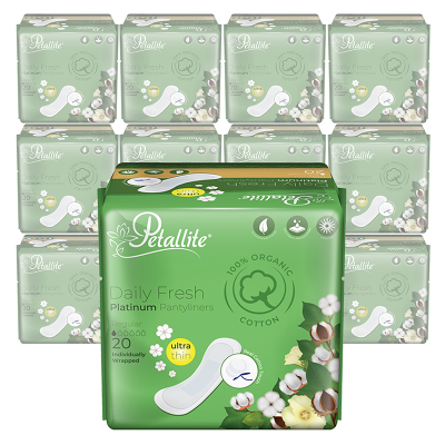 Petallite Organic Panty Liner x 12