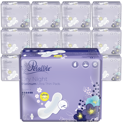 Buy Petallite Platinum Night Pads x 12 Online | Faithful to Nature