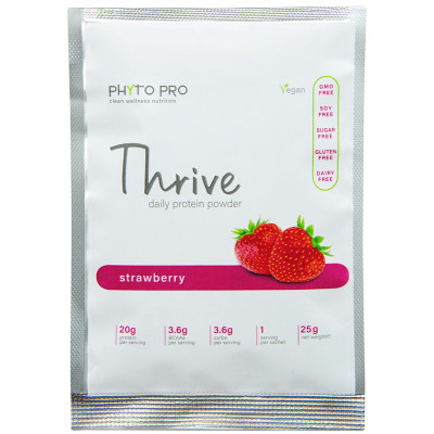 Phyto Pro Thrive Protein Powder Strawberry, 25g