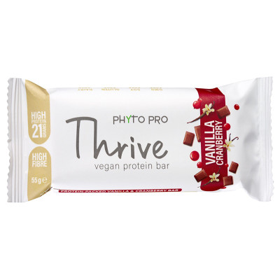 Phyto Pro Thrive Vegan Protein Bar - Vanilla Cranberry