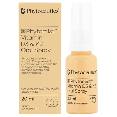 Phytoceutics Phytomist Vitamin D3 & K2 Oral Spray