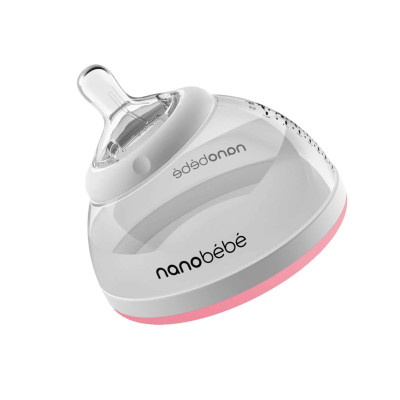 Nanobébé Transition Bottle - Pink 