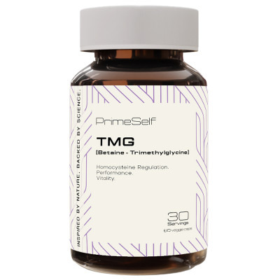PrimeSelf TMG (Betaine - Trimethylglycine) - Homocysteine Regulation