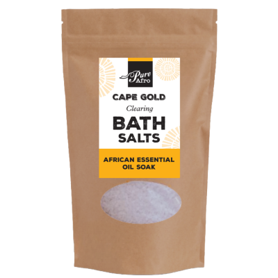 Pure Afro Cape Gold Bath Salt