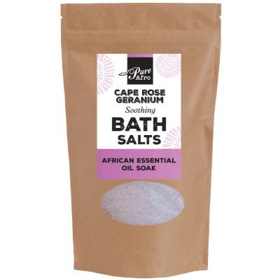 Pure Afro Rose Geranium Bath Salt