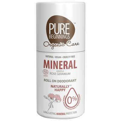Pure Beginnings Rose Geranium Mineral Deodorant
