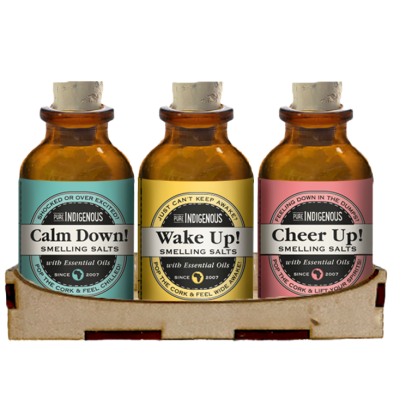 Pure Indigenous Smelling Salt Gift Pack