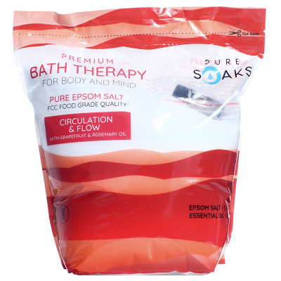 Pure Soaks Bath Therapy Salts - Circulation & Flow 3.75kg
