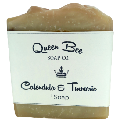 Queen Bee Soap Co. Calendula & Turmeric Soap