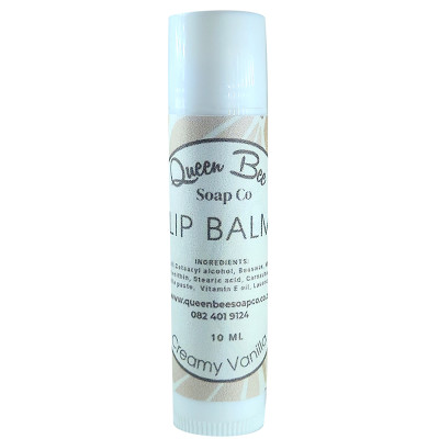 Queen Bee Soap Co. Creamy Vanilla Lip Balm