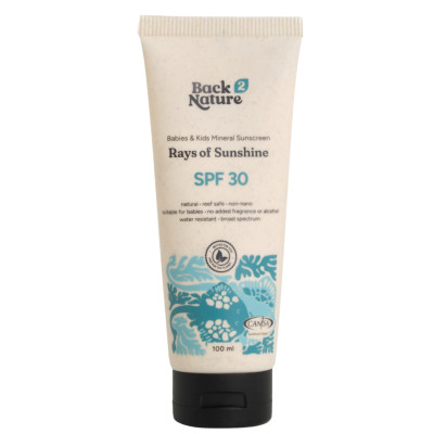 Back 2 Nature Ray's of Sunshine Babies & Kids Sunscreen SPF 30