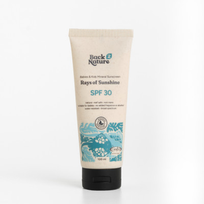Back 2 Nature Ray's of Sunshine Babies & Kids Sunscreen SPF 30