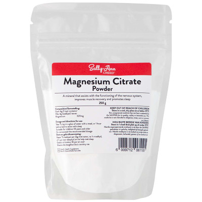 Sally-Ann Creed Magnesium Citrate 