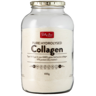 Sally-Ann Creed Pure Hydrolysed Collagen in Glass Jar