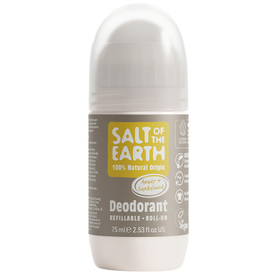 Salt of the Earth Natural Deodorant - Amber & Sandalwood