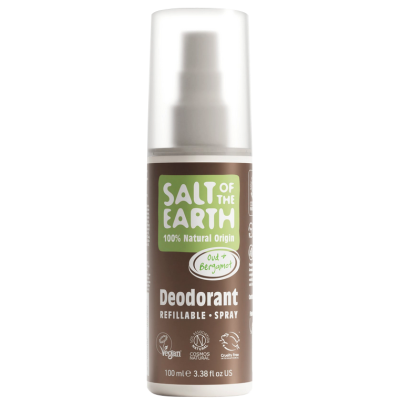 Salt of the Earth Natural Deodorant Spray - Oud & Bergamot