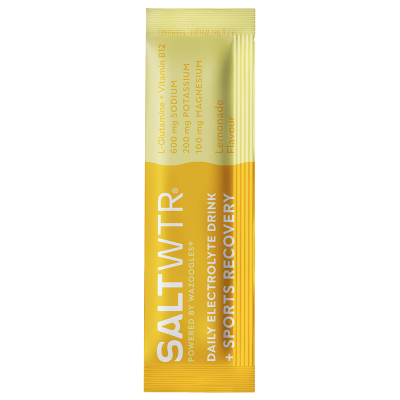 SaltWTR Lemonade - Sugar-free Electrolytes, Sports Recovery - Single Sachet