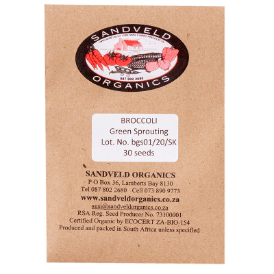 Sandveld Seeds Broccoli Green Sprouting