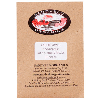 Sandveld Seeds Cauliflower Neckarperle