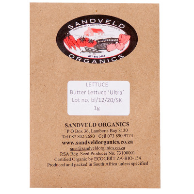 Sandveld Seeds Lettuce Butter Green Ultra