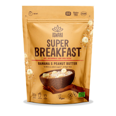 ISWARI Super Breakfast - Peanut Butter & Banana