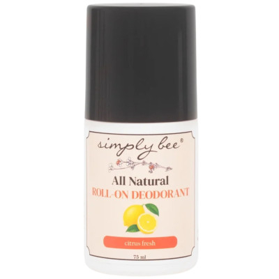 Simply Bee All Natural Roll-On Deooderant Citurs Fresh